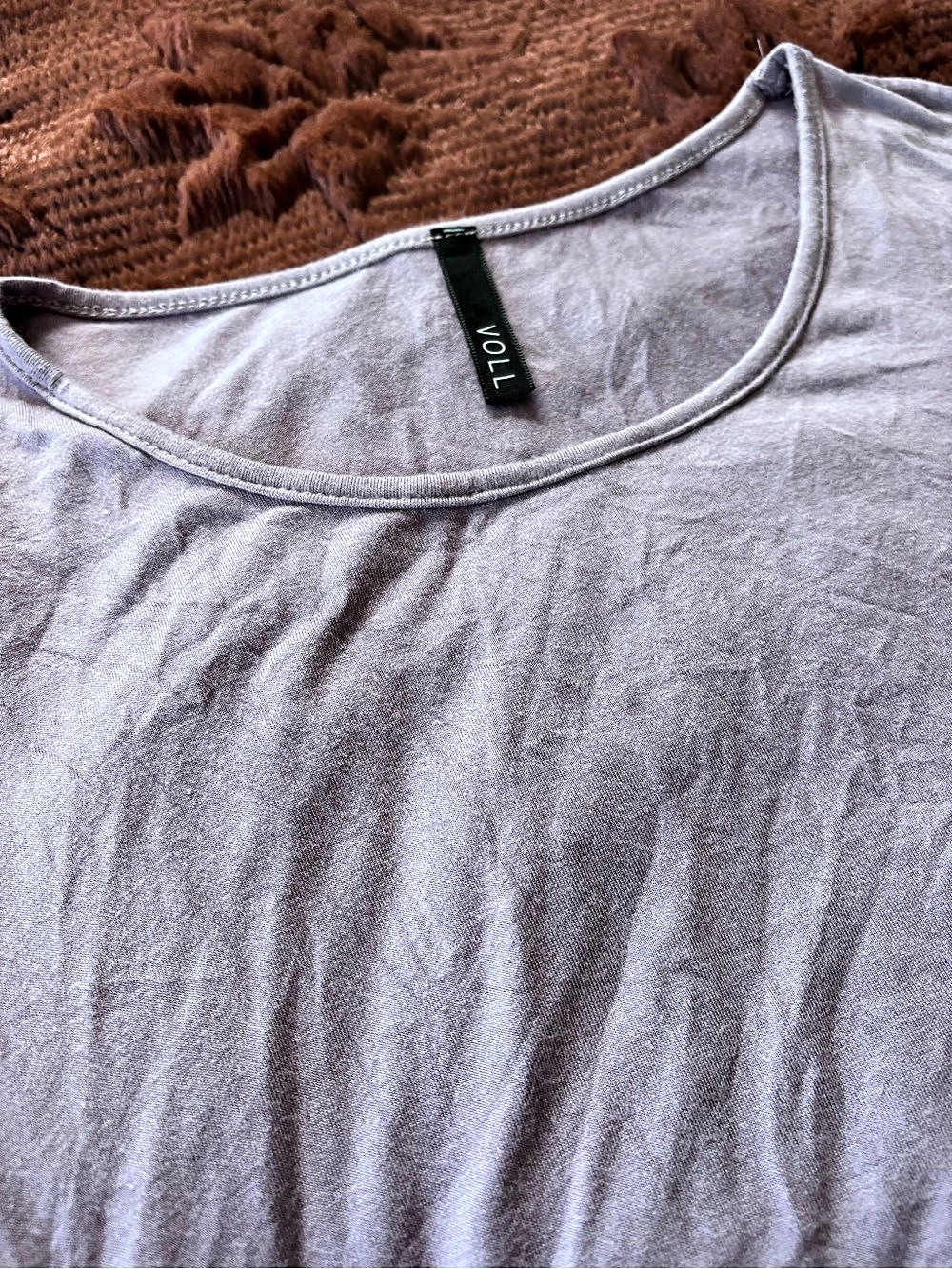 VOLL Color Block Swing Top - Picture 2 of 4